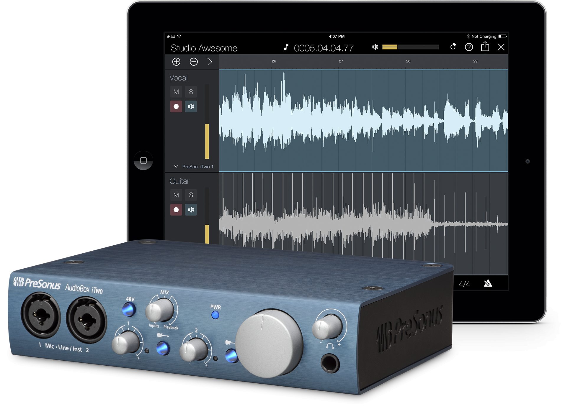 PreSonus Audiobox iTwo 2x2 USB iPad Interface