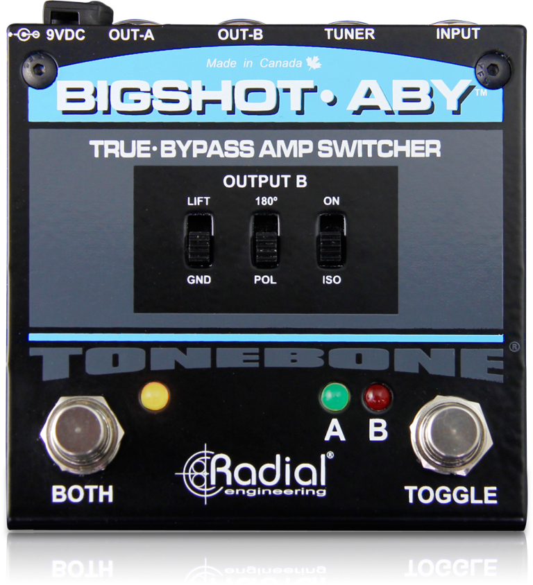 Radial BigShot ABY True Bypass Switch W/LED's