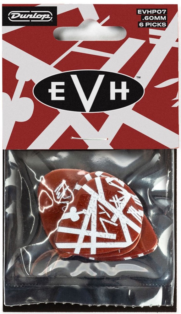 EVH Shark Guitar 6 Pick Pack by Dunlop