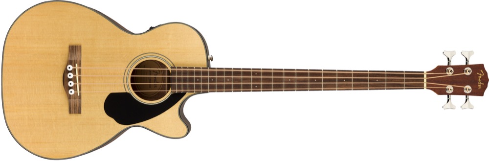 Fender CB-60SCE Solid Top Acoustic Bass In Natural