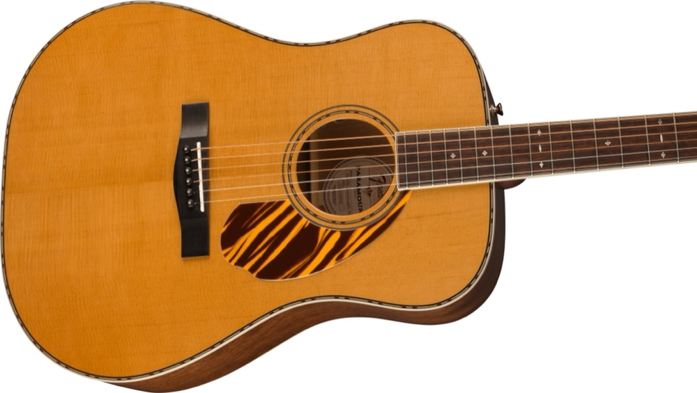 Fender PD-220E All Solid Dreadnought Acoustic  …