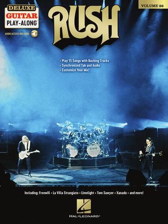Rush Guitar Deluxe Play Along Vol 26 Book  …