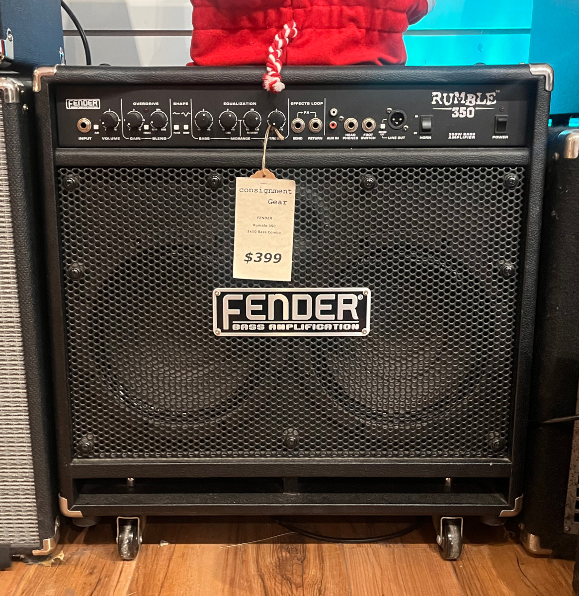 USED Fender Rumble 350 Bass Combo Amplifier  …