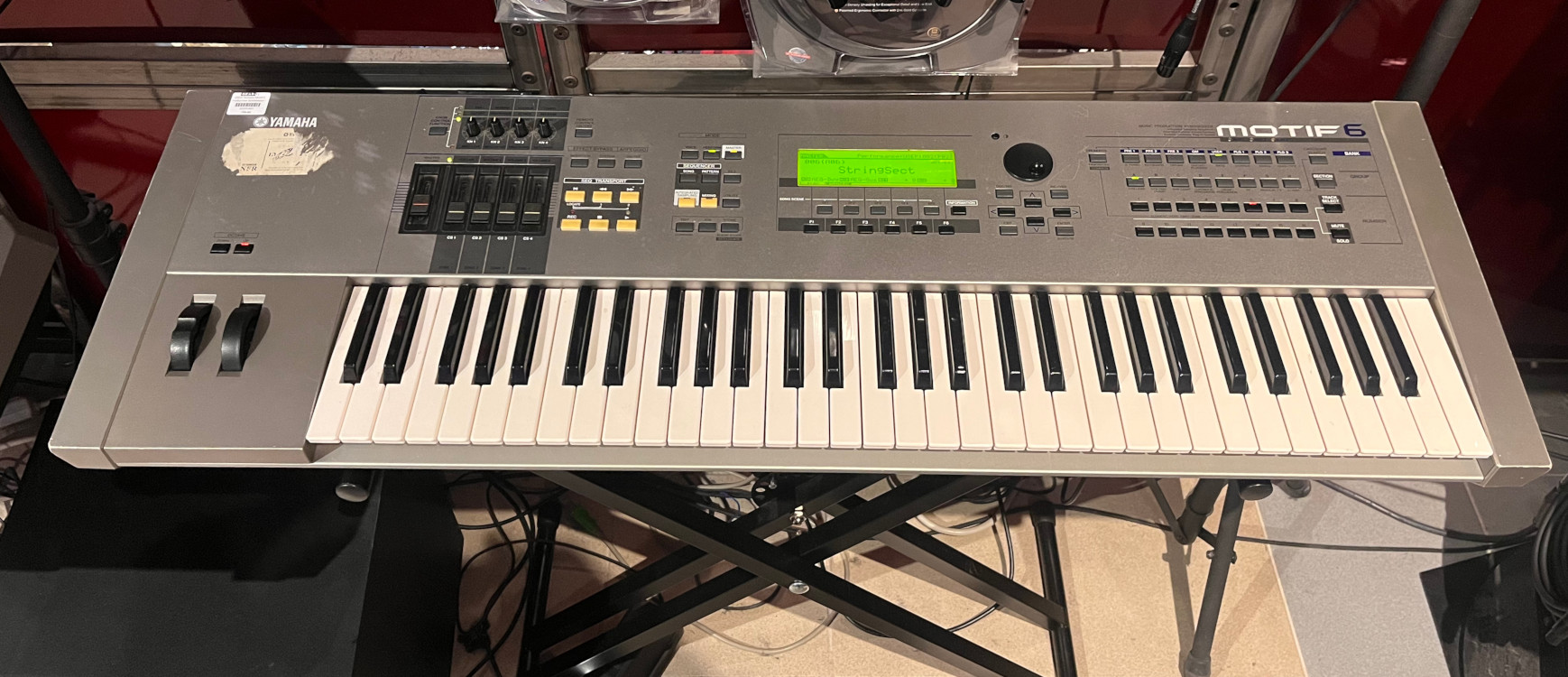 USED Yamaha Motif 6 Production Synthesizer  …