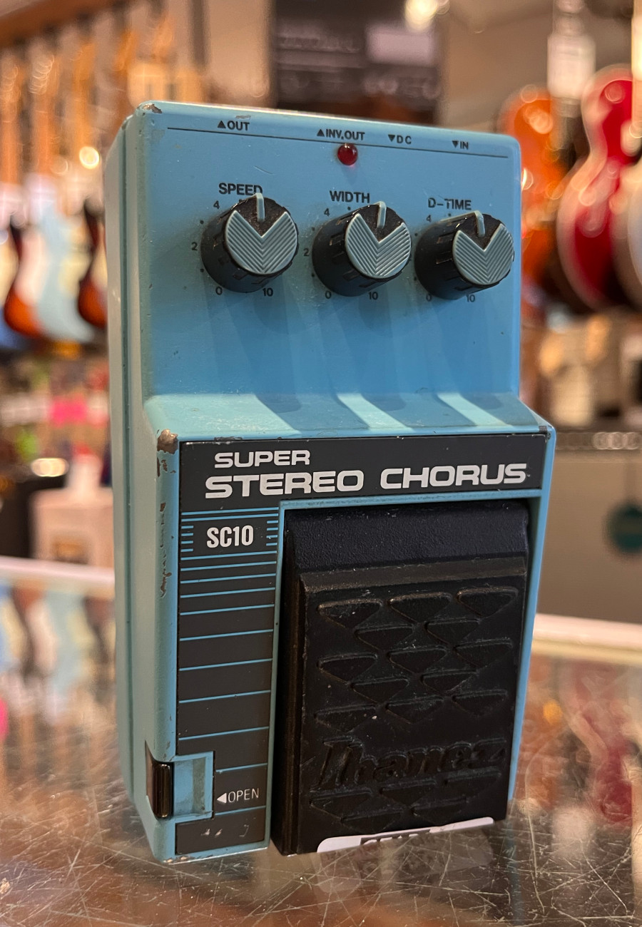 USED Ibanez SC10 Super Stereo Chorus Pedal