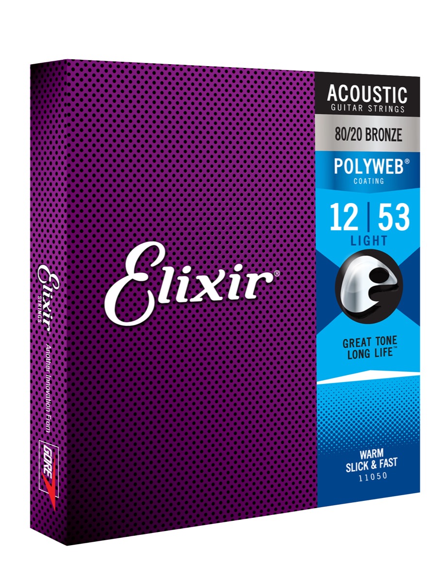 Elixir Acoustic 80/20 Polyweb Light 12-53