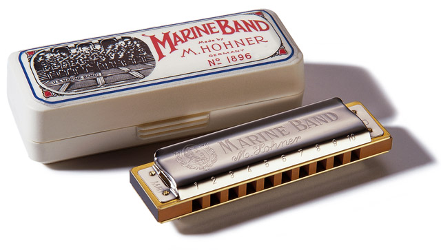 Hohner Hohner Marine Band Harmonica - Key of D Flat - Harmonicas