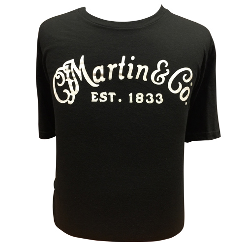 Martin CFM Logo T Shirt Solid Black In Large