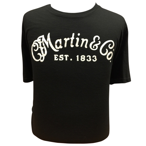 Martin CFM Logo T Shirt Solid Black In Small