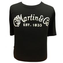 Martin CFM Logo T Shirt Solid Black In Small