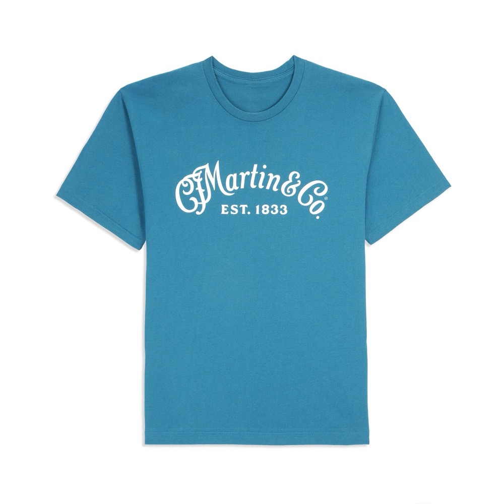 Martin CFM Logo T Shirt Ocean In Large