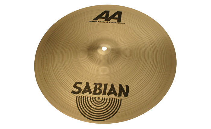 Sabian Sabian 16" Aa Sound Control Crash - Cymbals