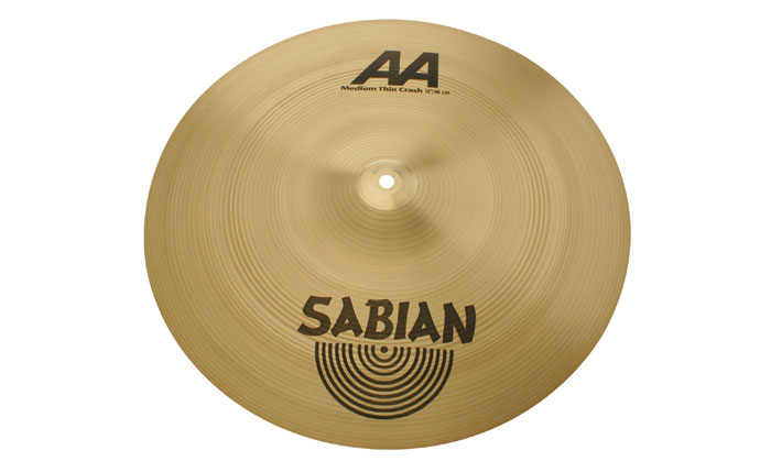 Sabian Sabian 18" AA Medium Thin Crash - Cymbals