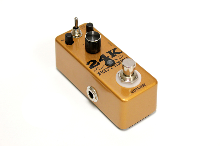 Outlaw Outlaw 24K 3 Mode Reverb Pedal - Effects