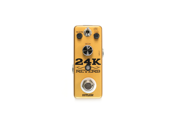 Outlaw Outlaw 24K 3 Mode Reverb Pedal - Effects