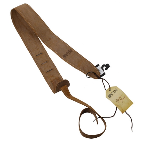 Martin Martin 2.5 " Premium Distressed Leather Strap Brown - Guitars