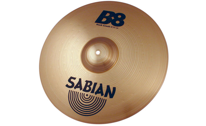 Sabian Sabian 16" B8 Rock Crash - Cymbals