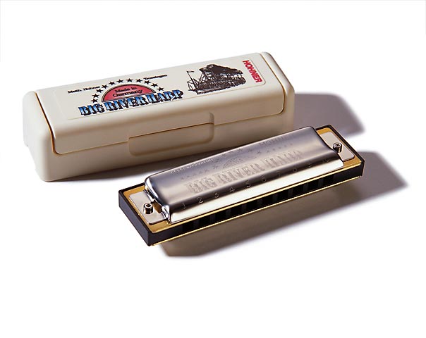 Hohner Hohner Big River Harp Harmonica - Key of E Flat - Harmonicas