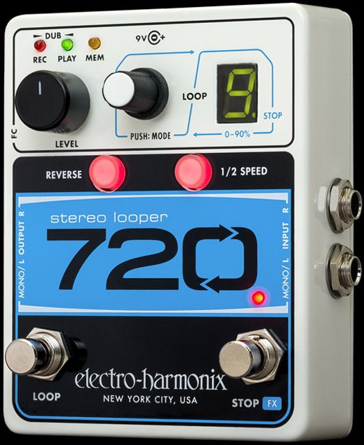Electro Harmonix Electro Harmonix 720 Stereo Looper Pedal - Effects