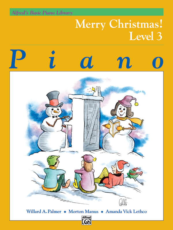 Alfred Basic Piano Merry Christmas Level 3