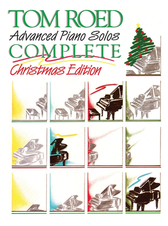 Books Tom Roed Advanced Piano Solos Complete Christmas - Books