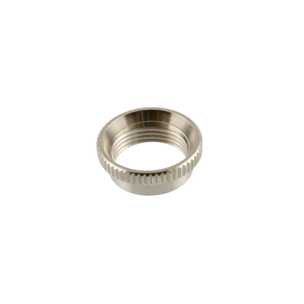 Allparts Deep Round Nut For Toggle - Nickel,  …