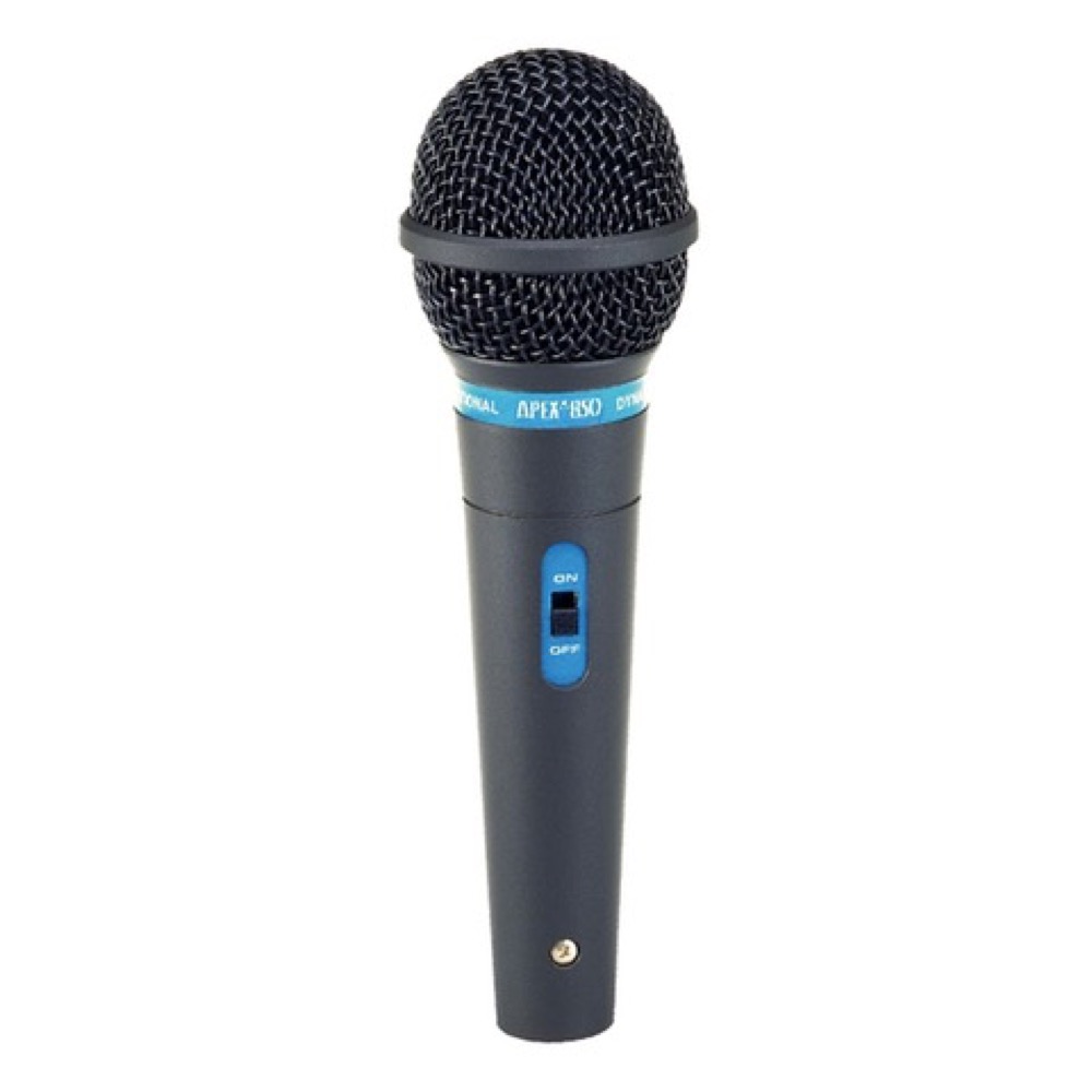 Apex Apex 300 Economy Mic w/XLR - 1/4" Cable - Recording