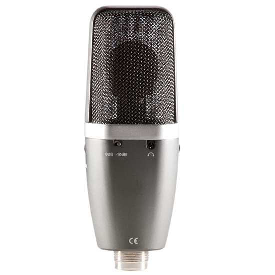 Apex Apex 555 Premium USB Studio Microphone w/Monitoring - Recording