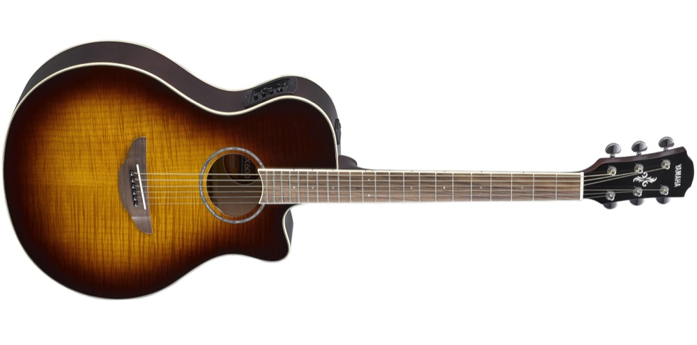 Yamaha APX600FM Flame Top Acoustic  …