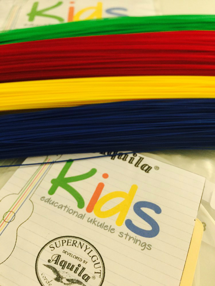 Aquila 138U Colorful Kids Ukulele Strings  …