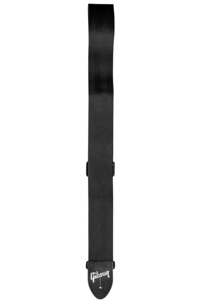 Gibson Gibson The Seatbelt Guitar Strap - Black - Guitars