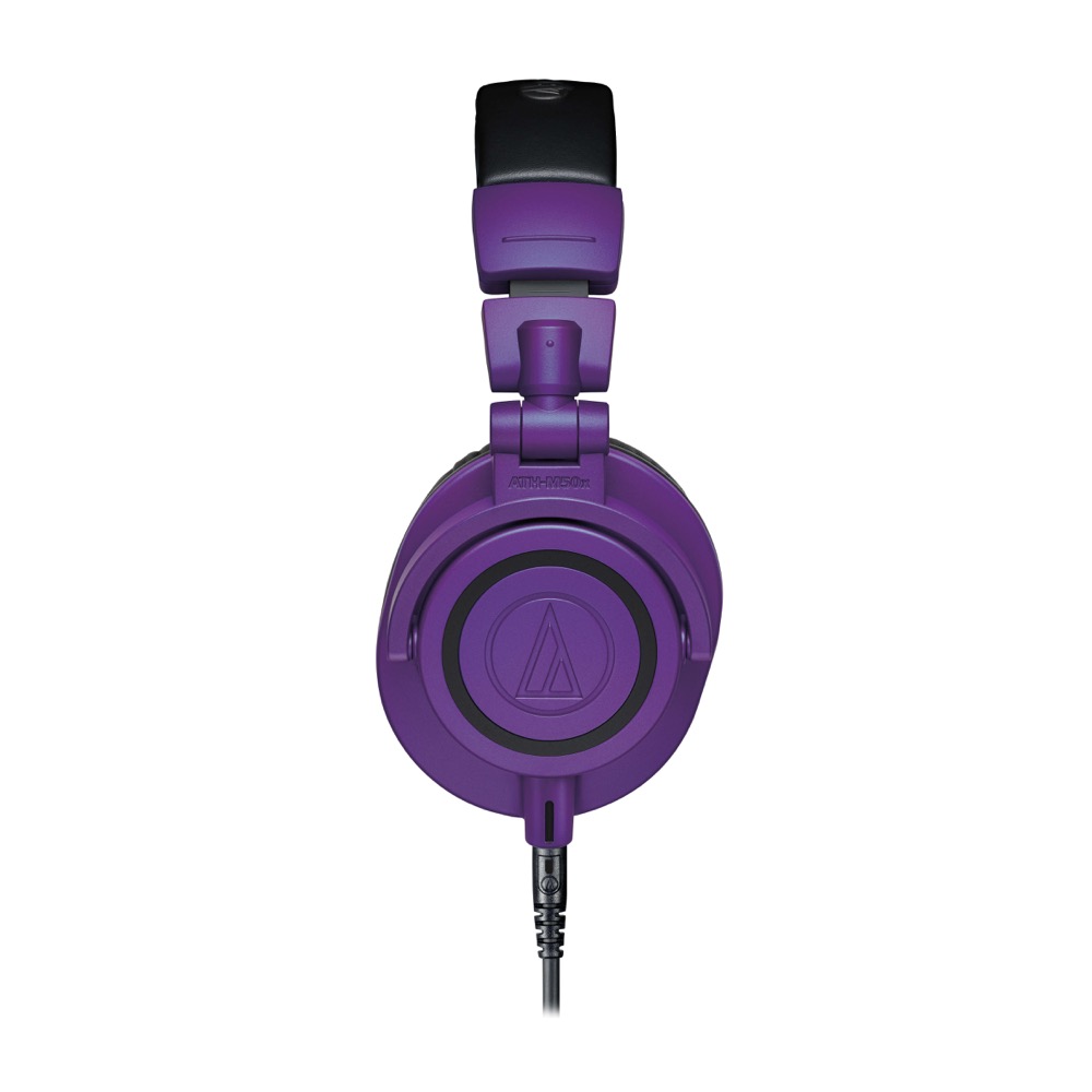 Audio-Technica Audio Technica ATH-M50x Limited Purple Professional Monitor Headphone Closed - Recording
