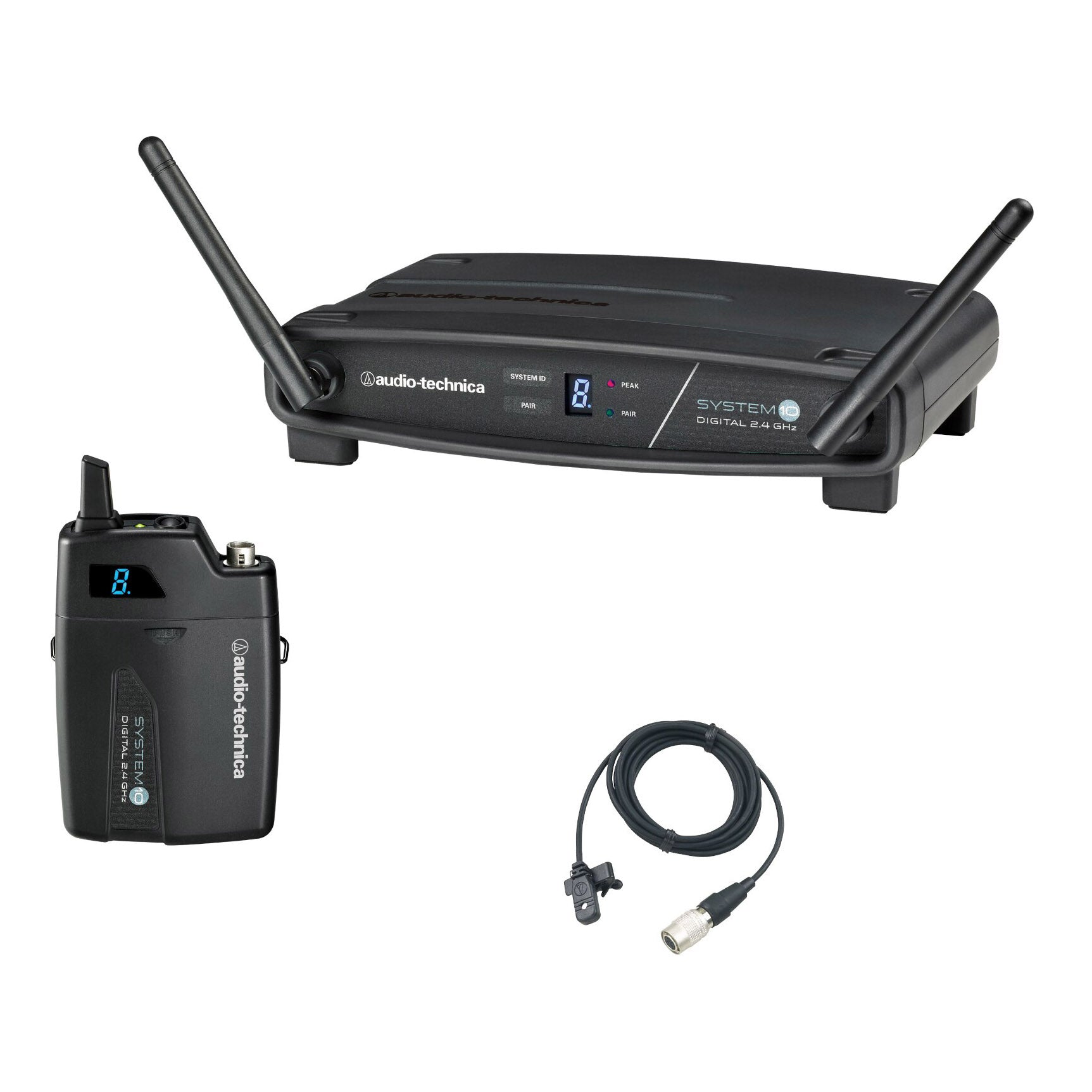 Audio-Technica Audio Technica System 10 Digital Lavalier Wireless System - Live Sound, DJ