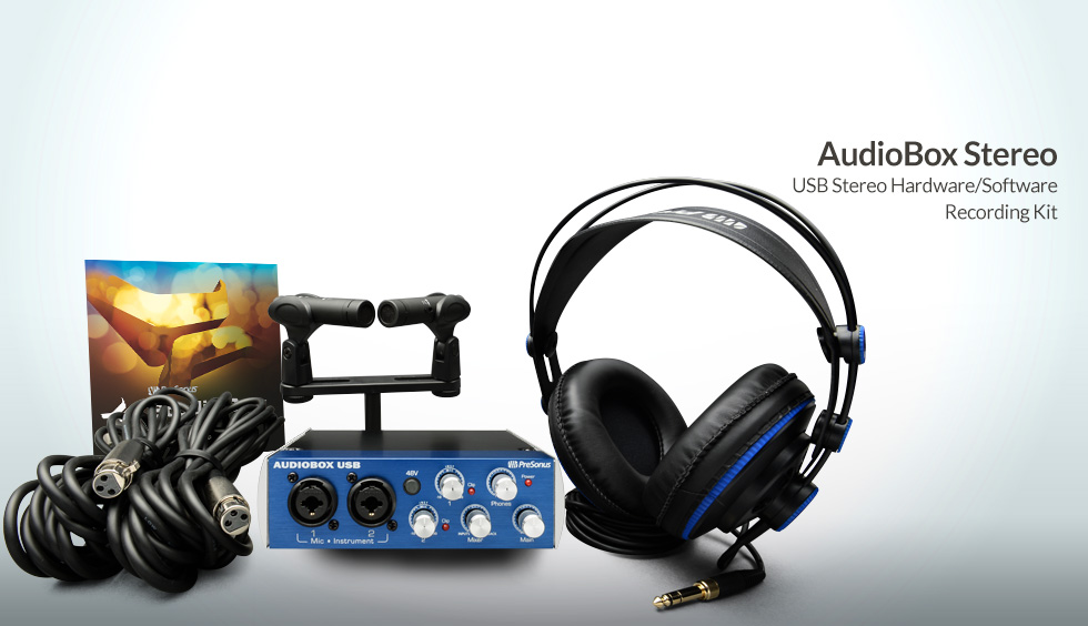 PreSonus Presonus Audiobox Stereo 2x2 USB - Recording