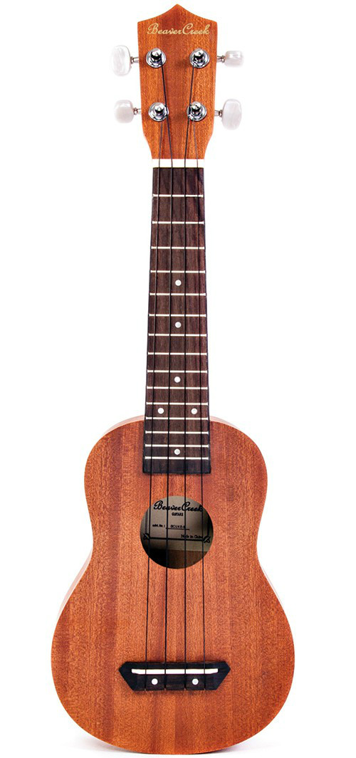 Beaver Creek Beaver Creek BCUKE Soprano Mahogany Uke - Ukuleles