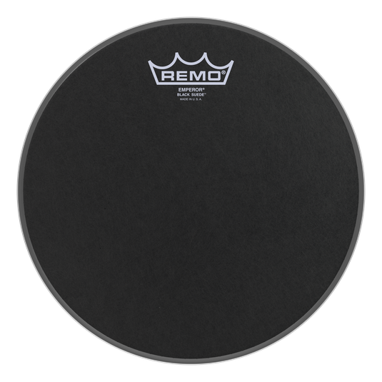 Remo Remo 12" Black Suede Emperor - Drums