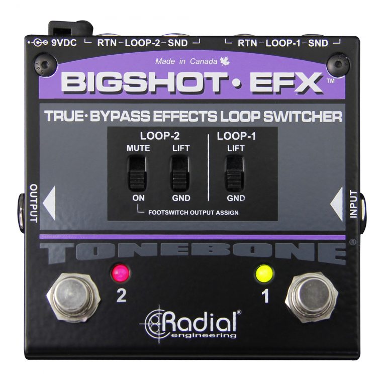Radial BigShot EFX Effects Loop Switcher w/LEDs