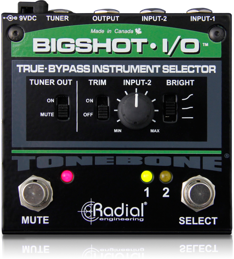 Radial BigShot I/OTrue Bypass Selector  …