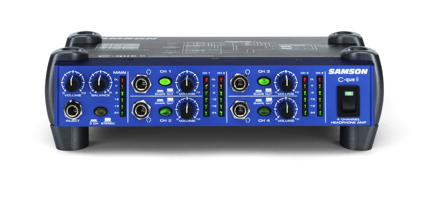 Samson Samson Cue 8 Headphone Amp - Recording