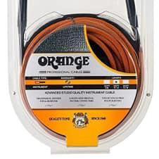 Orange 20 Foot Instument Cable