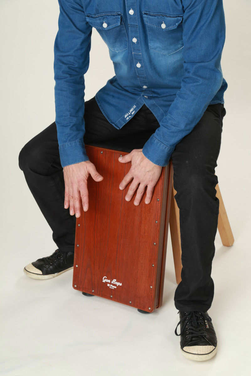 Misc Gon Bops El Flaco Cajon With Bag - Drums