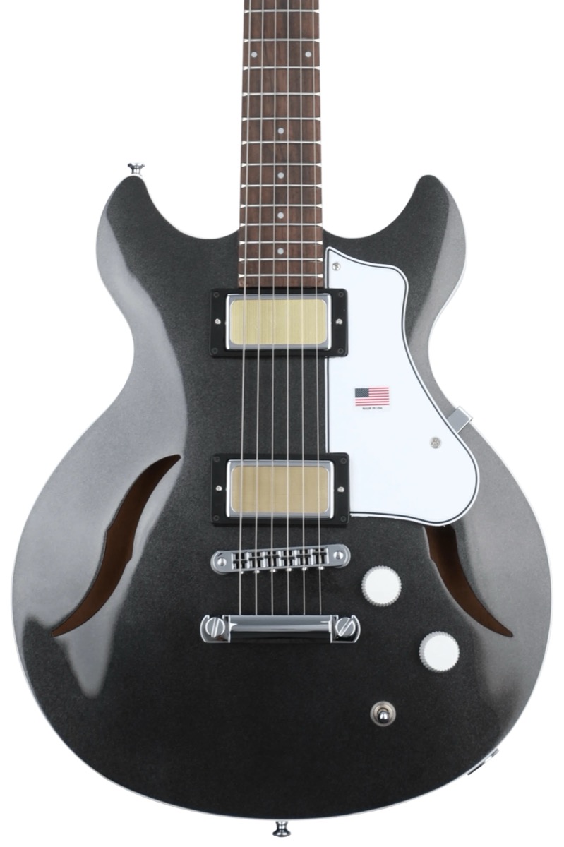 Harmony Comet Semi-Hollow Guitar, Space  …