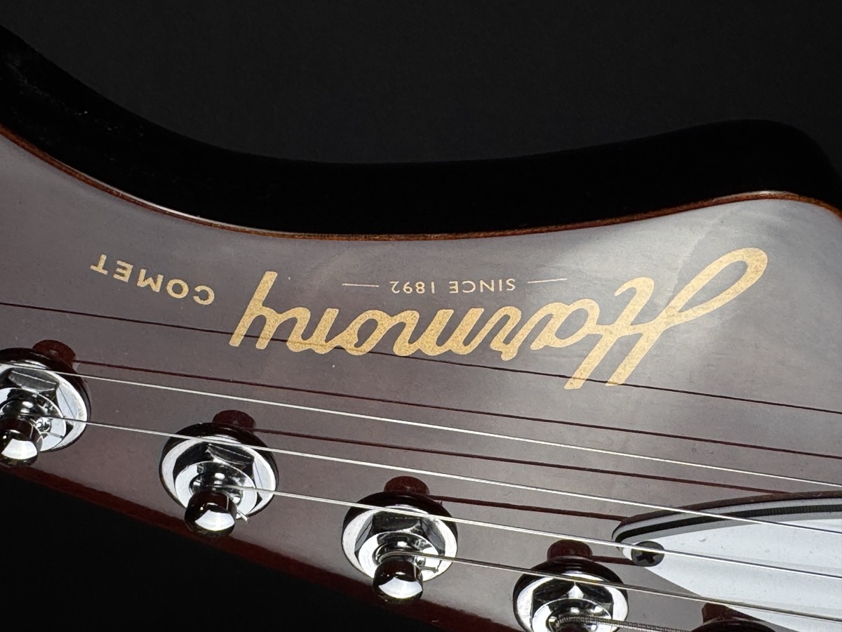 Harmony Harmony Comet Semi-Hollow Guitar, Space Black, Mono Bag B-STOCK - Guitars