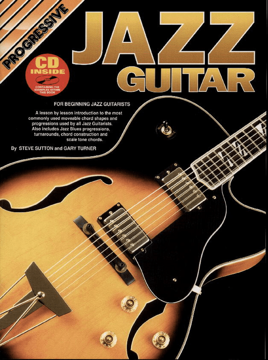 Books Progressive Jazz Guitar Book/CD - Books