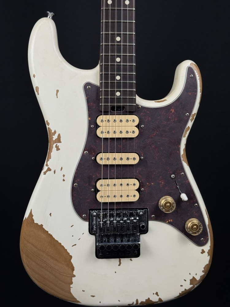 Charvel Charvel Super-Stock So-Cal Style 1 HSH, Floyd Rose, Aged Arctic - Guitars