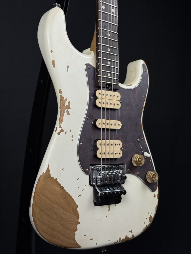 Charvel Charvel Super-Stock So-Cal Style 1 HSH, Floyd Rose, Aged Arctic - Guitars