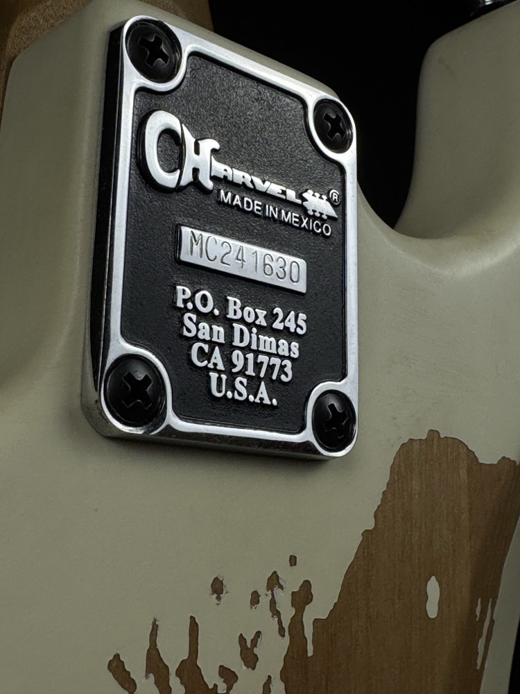 Charvel Charvel Super-Stock So-Cal Style 1 HSH, Floyd Rose, Aged Arctic - Guitars