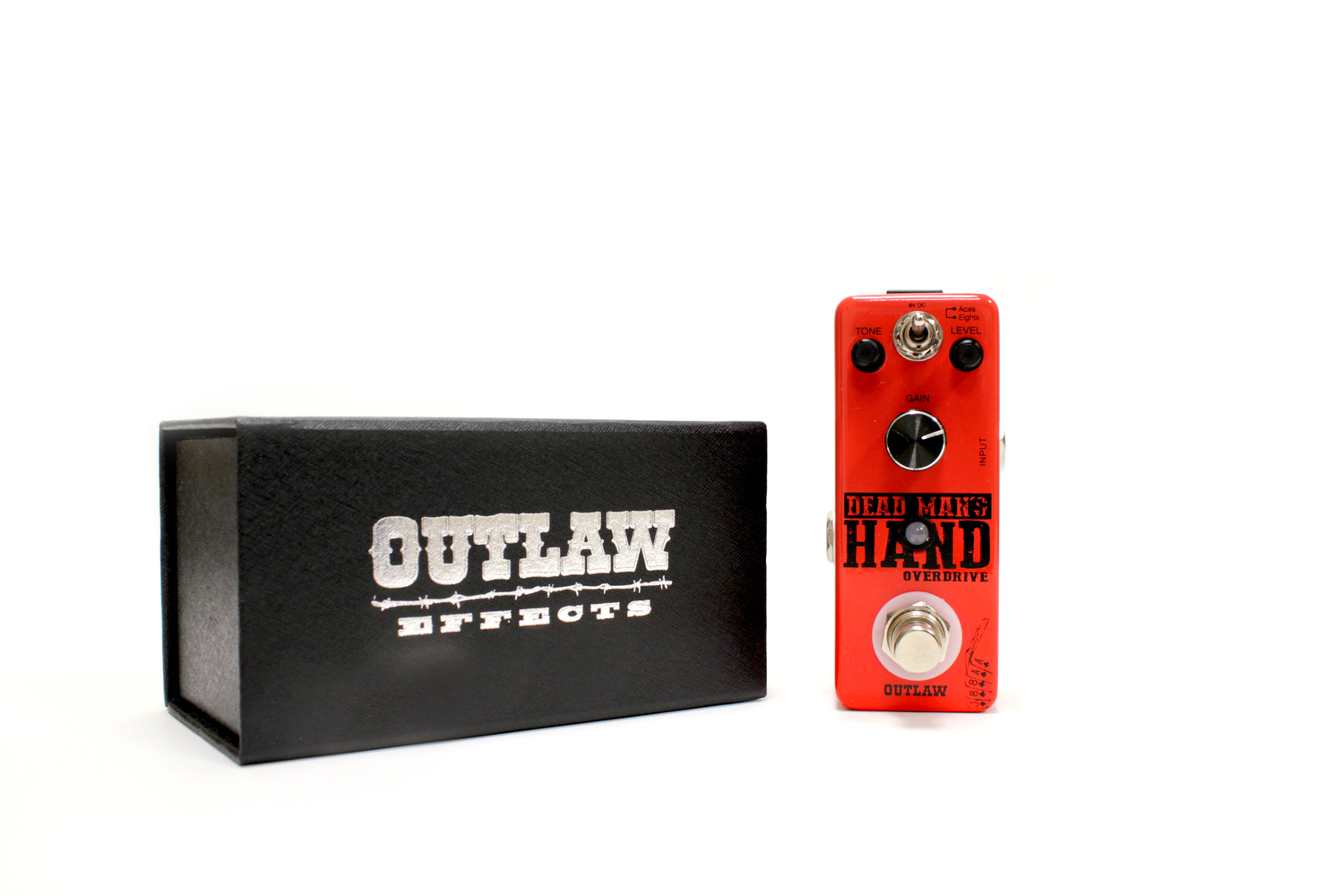 Outlaw Outlaw Dead Mans Hand 2 Mode Overdrive Pedal - Effects
