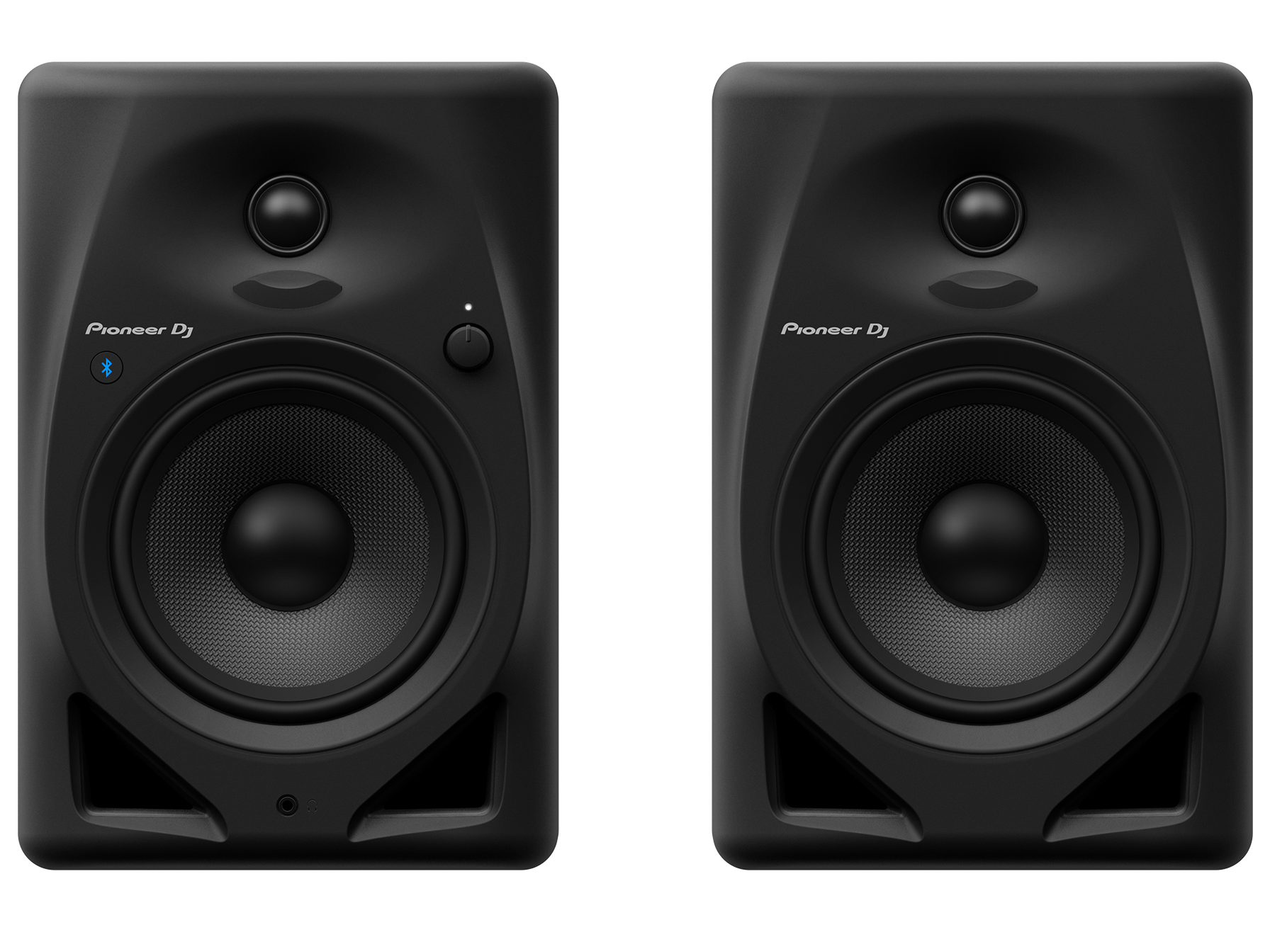 Pioneer DJ Pioneer DM-40D Active Desktop Monitors With 4"  Woofer, Bluetooth, Pair, Black - Recording