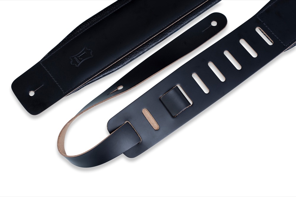 Levy's Levy's 3" Leather Strap With Foam Padding - Guitars